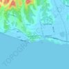 古江 topographic map, elevation, terrain