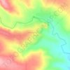 Meslo topographic map, elevation, terrain
