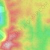 Alto El Paraiso topographic map, elevation, terrain