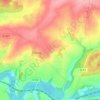 Le Bout du Mont topographic map, elevation, terrain