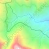 La Perdida topographic map, elevation, terrain