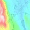 New Salem topographic map, elevation, terrain