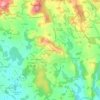 L'Escure Neuve topographic map, elevation, terrain