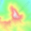 Sawtell Peak topographic map, elevation, terrain