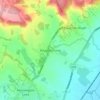 Boughton Lees topographic map, elevation, terrain