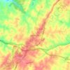 Mount Airy topographic map, elevation, terrain