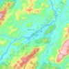 Luang Prabang topographic map, elevation, terrain