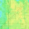 Turner topographic map, elevation, terrain