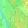 Zwarte Berg topographic map, elevation, terrain