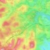 Les Clausonnes topographic map, elevation, terrain