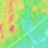 Cloyne topographic map, elevation, terrain