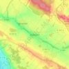 Dancourt topographic map, elevation, terrain