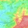 Upshire topographic map, elevation, terrain