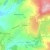 Dousland topographic map, elevation, terrain