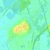 Bunker Hill topographic map, elevation, terrain