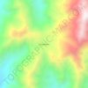 Sacramento topographic map, elevation, terrain