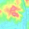 Lemon Hill topographic map, elevation, terrain