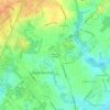 Green Curve Heights topographic map, elevation, terrain