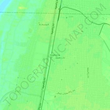 Hasiheisa topographic map, elevation, terrain