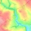 Upper Glanmire Bridge topographic map, elevation, terrain