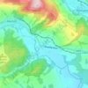 Lower Machen topographic map, elevation, terrain