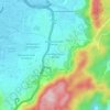 Kampung Tasek Permai topographic map, elevation, terrain