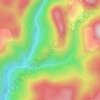 Dubrovnik topographic map, elevation, terrain