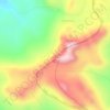 Serra da Lapa topographic map, elevation, terrain