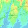 Riverside topographic map, elevation, terrain