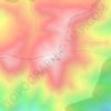 Darwa topographic map, elevation, terrain