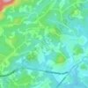 Ozom I topographic map, elevation, terrain