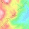 Valle Mountain topographic map, elevation, terrain