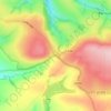Blackmoor Gate topographic map, elevation, terrain