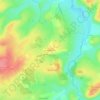Le Petit Foulinin topographic map, elevation, terrain