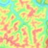 Withers topographic map, elevation, terrain