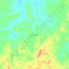Nicaragua topographic map, elevation, terrain