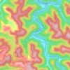 Bob White topographic map, elevation, terrain