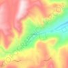 San Lorenzo topographic map, elevation, terrain