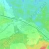 Eglharting topographic map, elevation, terrain