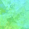 Zandoerle topographic map, elevation, terrain