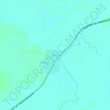 Naala topographic map, elevation, terrain