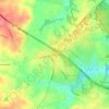 Clarksville topographic map, elevation, terrain