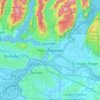 Port Coquitlam topographic map, elevation, terrain