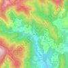 L'Horte topographic map, elevation, terrain