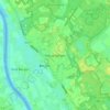 Nieuw Bergen topographic map, elevation, terrain
