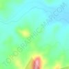 Buaraba topographic map, elevation, terrain