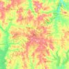 Tyler topographic map, elevation, terrain