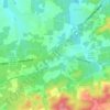 Carter topographic map, elevation, terrain
