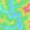 Lazaret topographic map, elevation, terrain