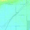 Roll topographic map, elevation, terrain